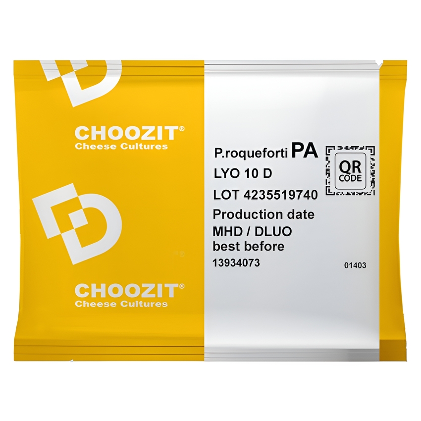 Плесень Penicillium Roqueforti CHOOZIT LYO 10 D - подвид PA Плесень Penicillium Roqueforti CHOOZIT LYO 10 D - подвид PA